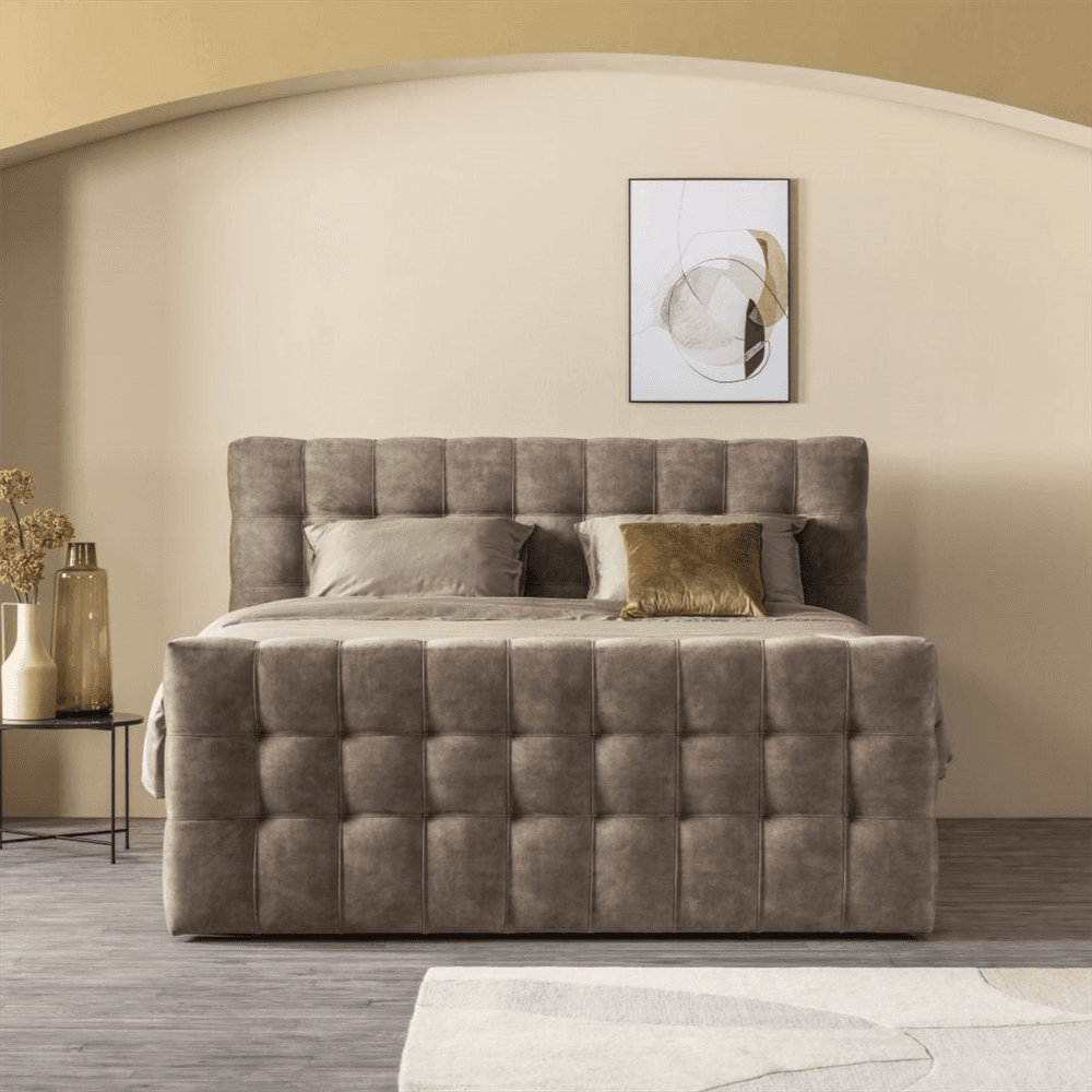 Boxspring Luxe Kampen vlak - 1