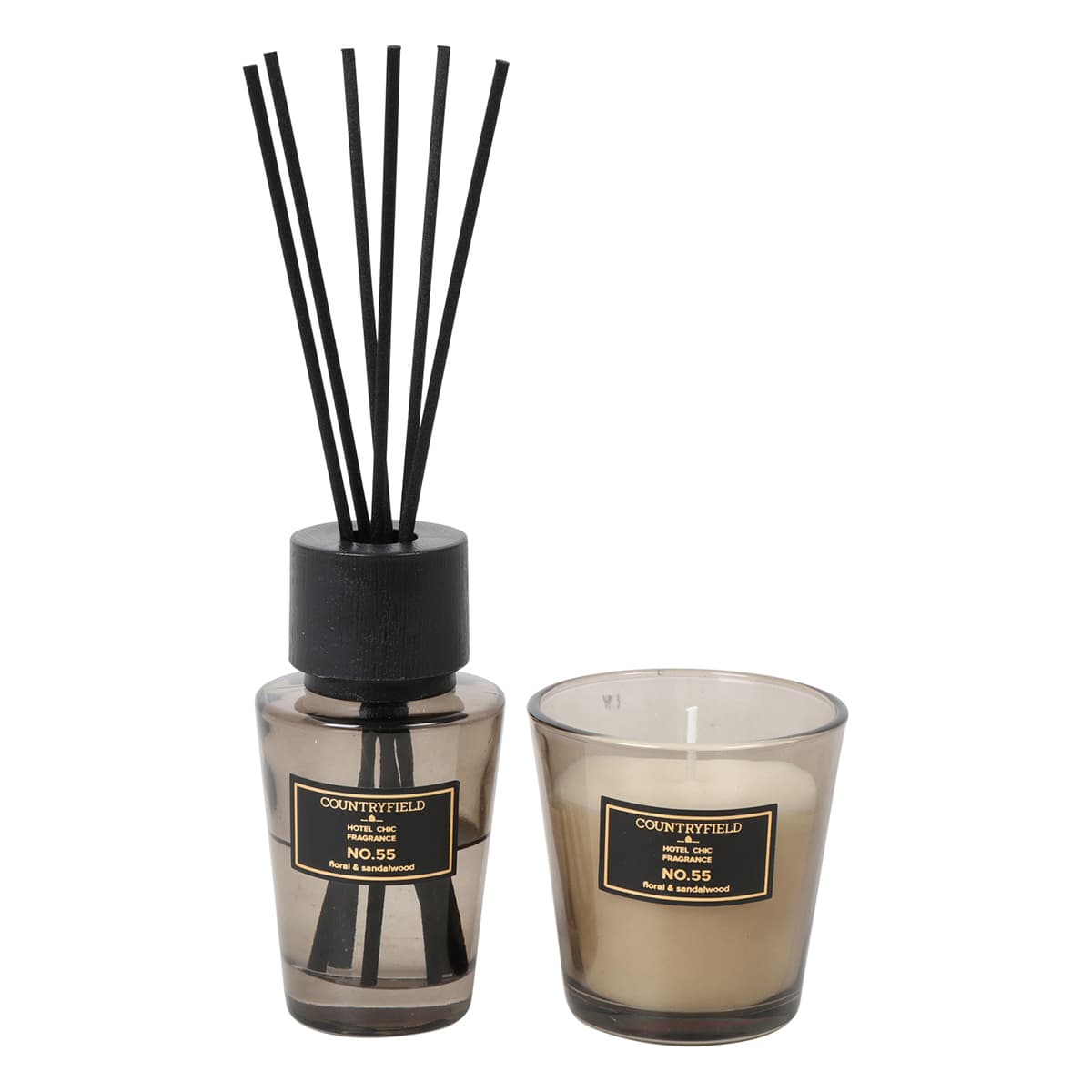 Giftset Geurstokje en geurkaars No.55 - 1