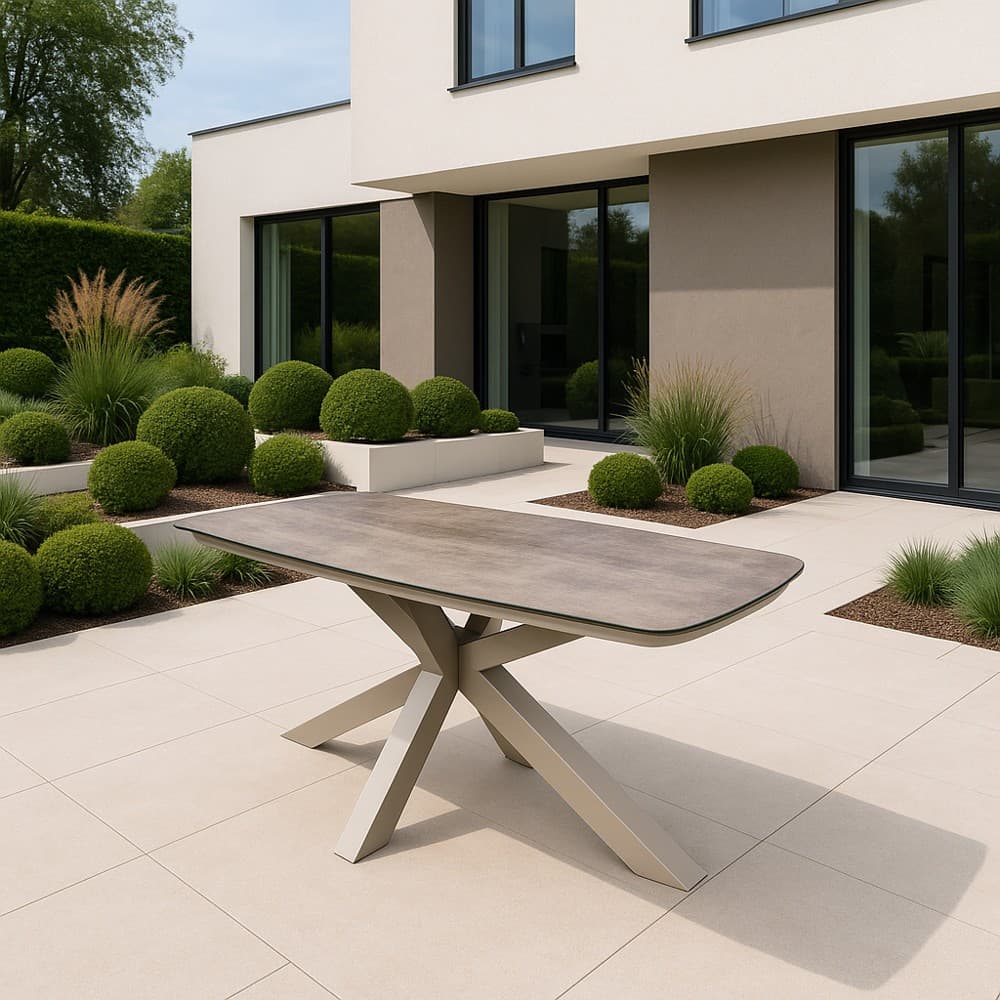 Showroommodel Tuintafel Vincent deens ovaal - 1