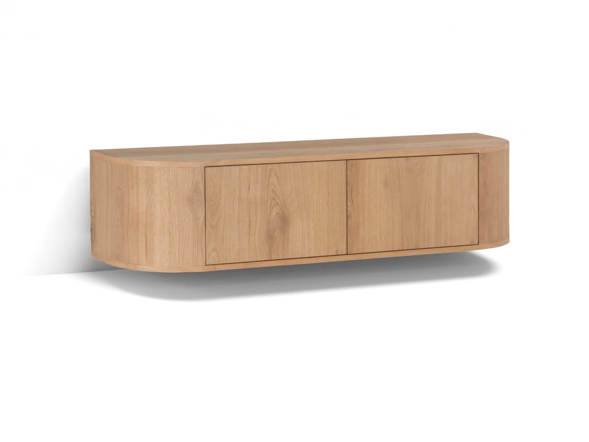 Tv-Meubel Novy Zwevend 140 cm Naturel - 1