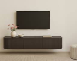 Tv-Meubel Novy Zwevend 180 cm Espresso - 3