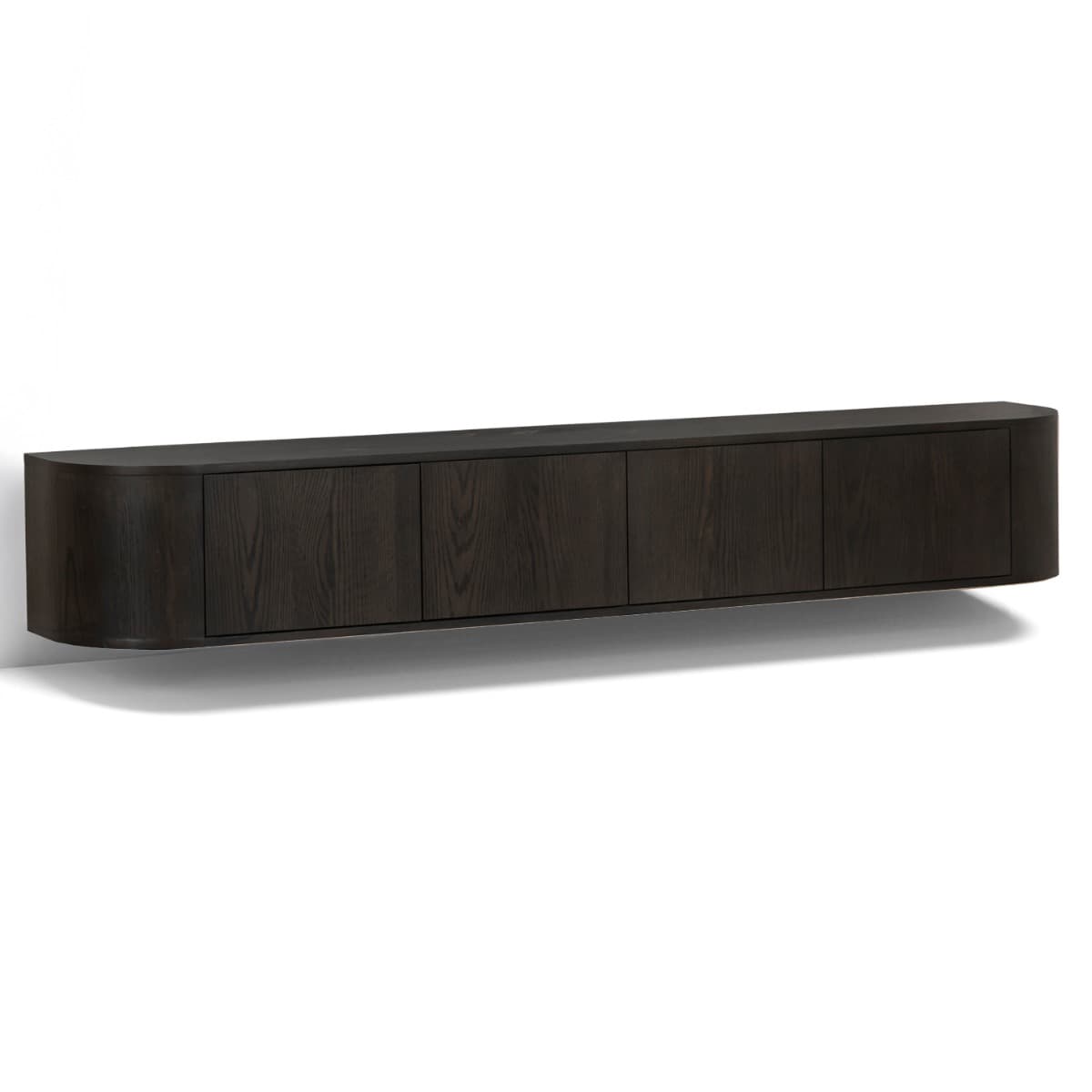 Tv-Meubel Novy Zwevend 220 cm Espresso