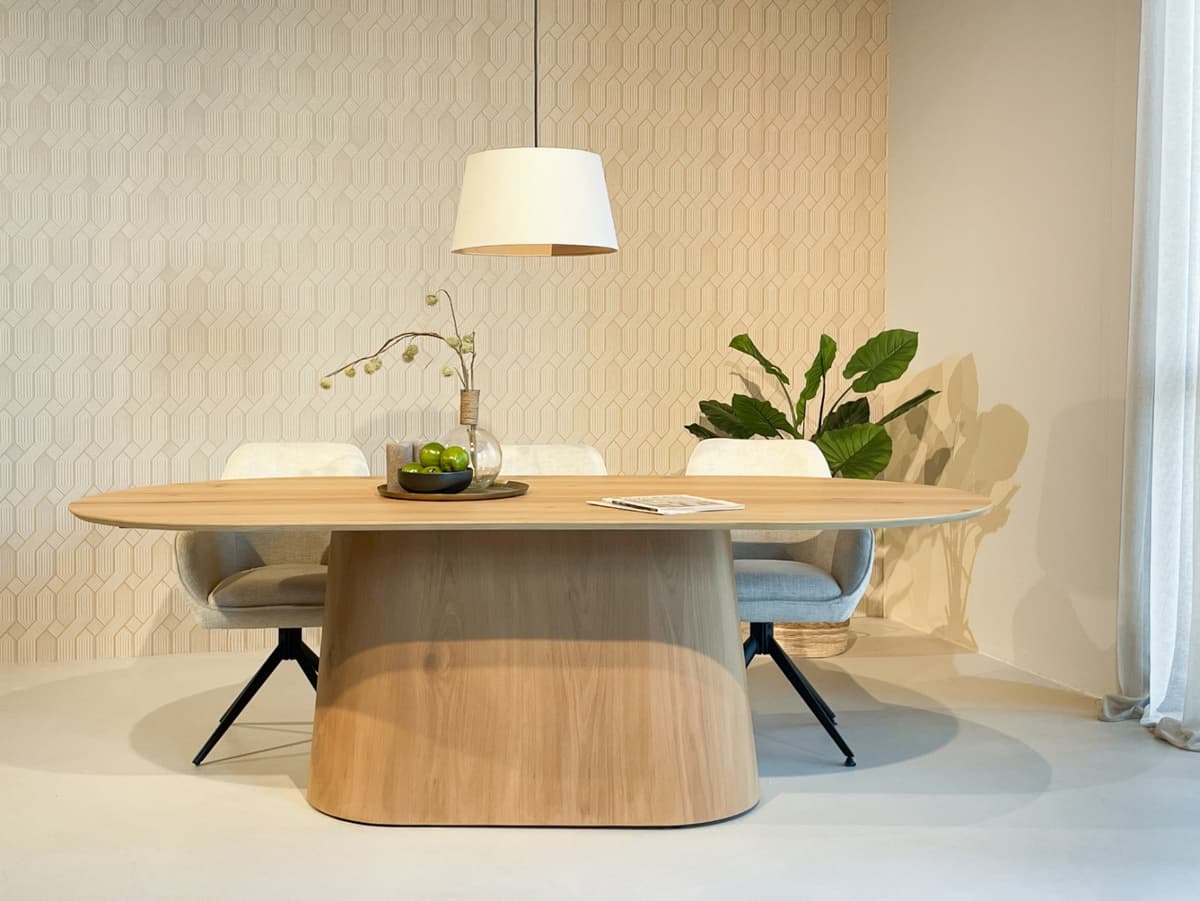 Eettafel Novy 230 cm Naturel - 4