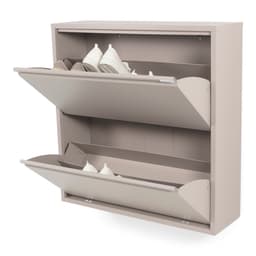 Schoenenkast Bobbie 2 laden Silky Taupe - 3