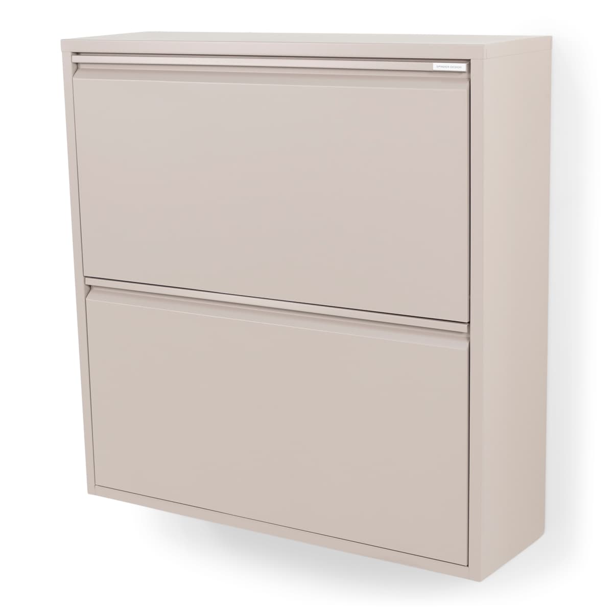 Schoenenkast Bobbie 2 laden Silky Taupe - 2