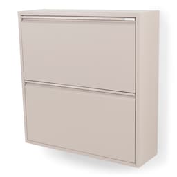 Schoenenkast Bobbie 2 laden Silky Taupe - 2