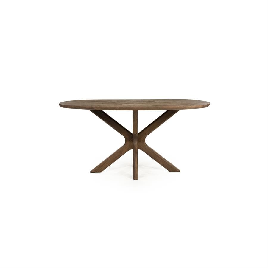 Eettafel Tycho 160x110 cm - lichtbruin -