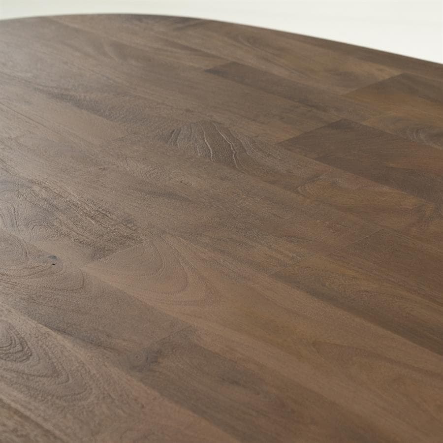 Eettafel Tycho 160x110 cm - lichtbruin - - 2