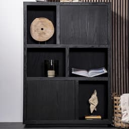 Kabinet Helsinki 120x170 cm - zwart - 1