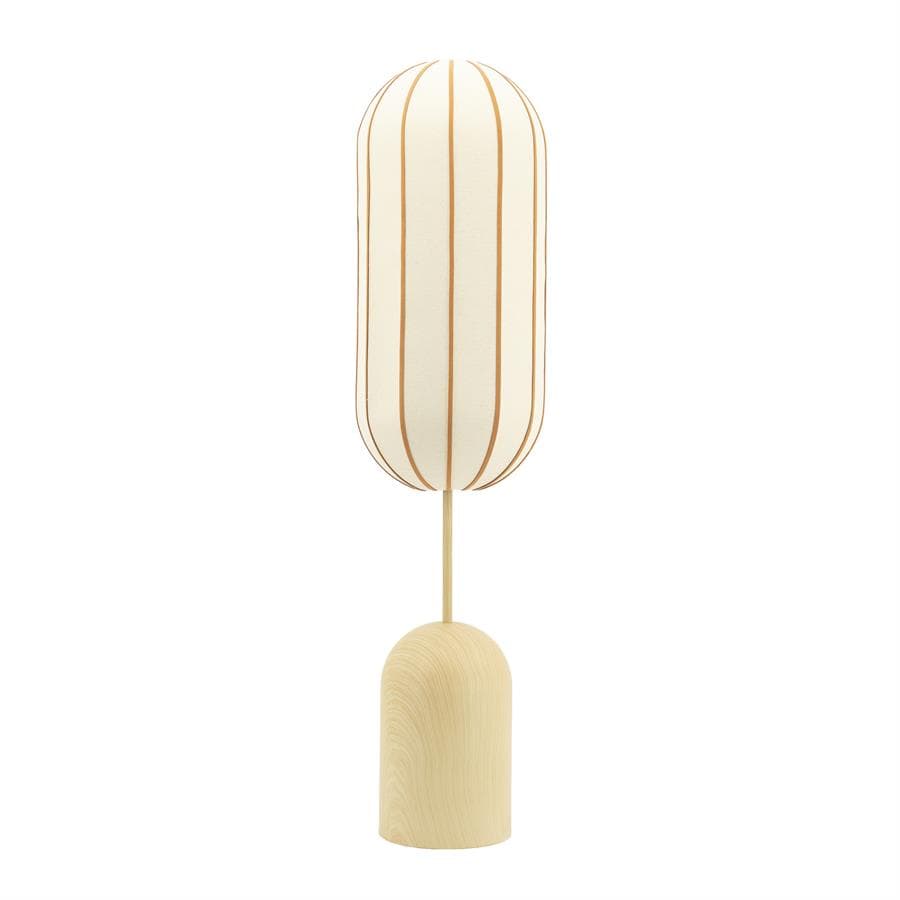 Floor lamp Cocoon - natural - - 1