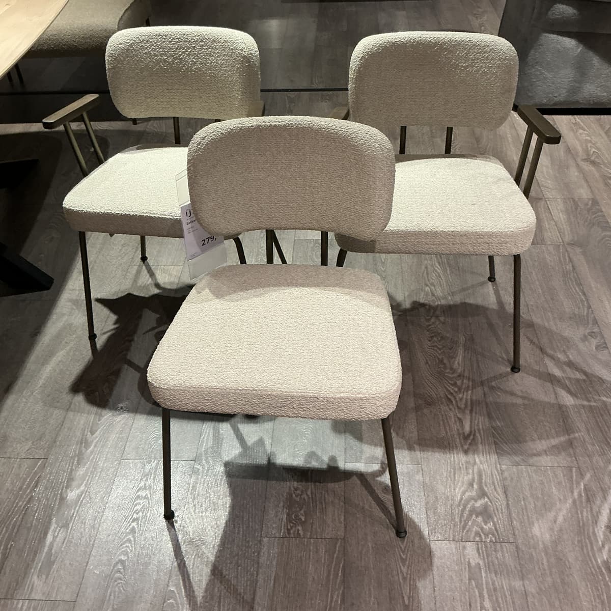 Showroommodel 3 x Eetkamerstoel Remy - 2