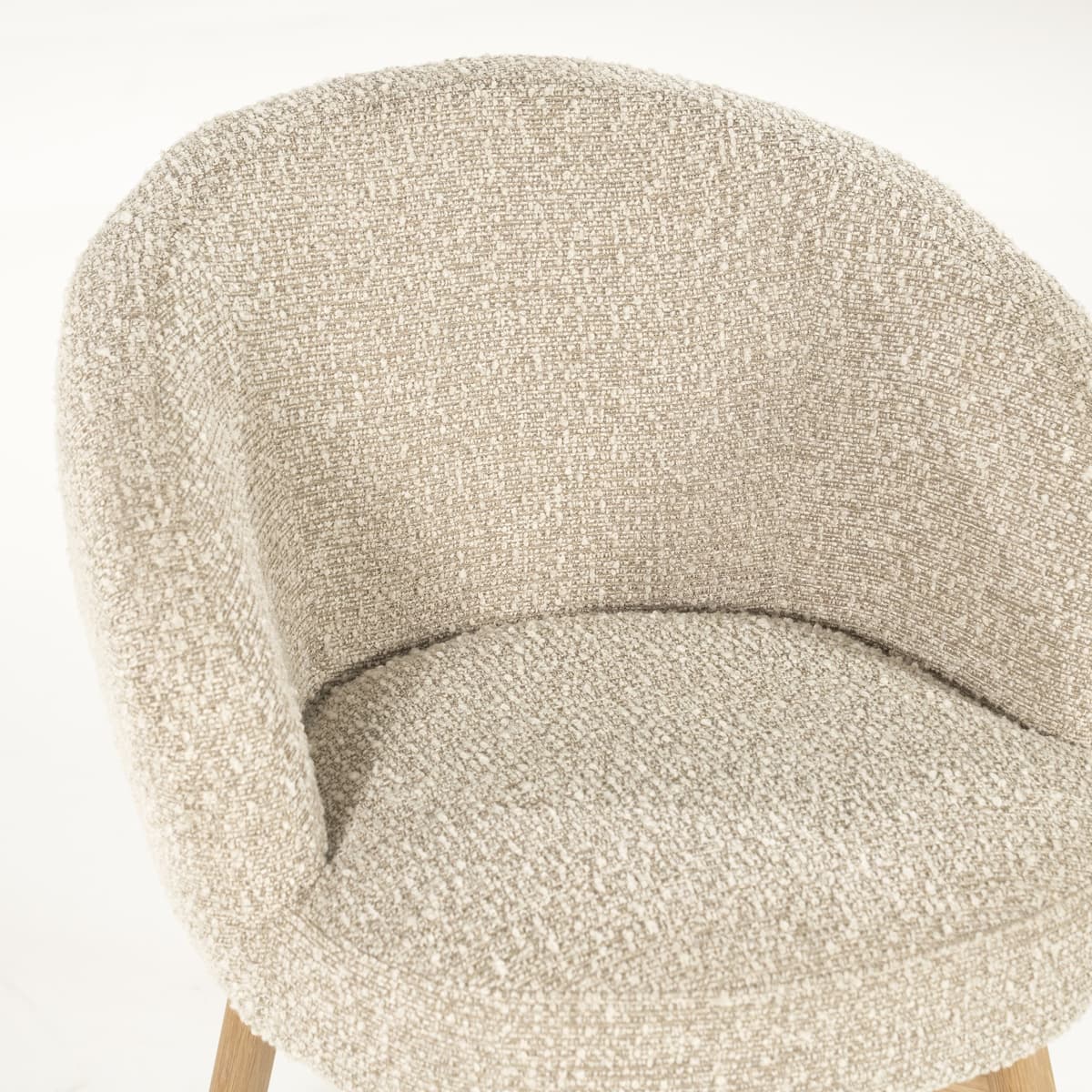 Stoel Livia Taupe Hush - 3