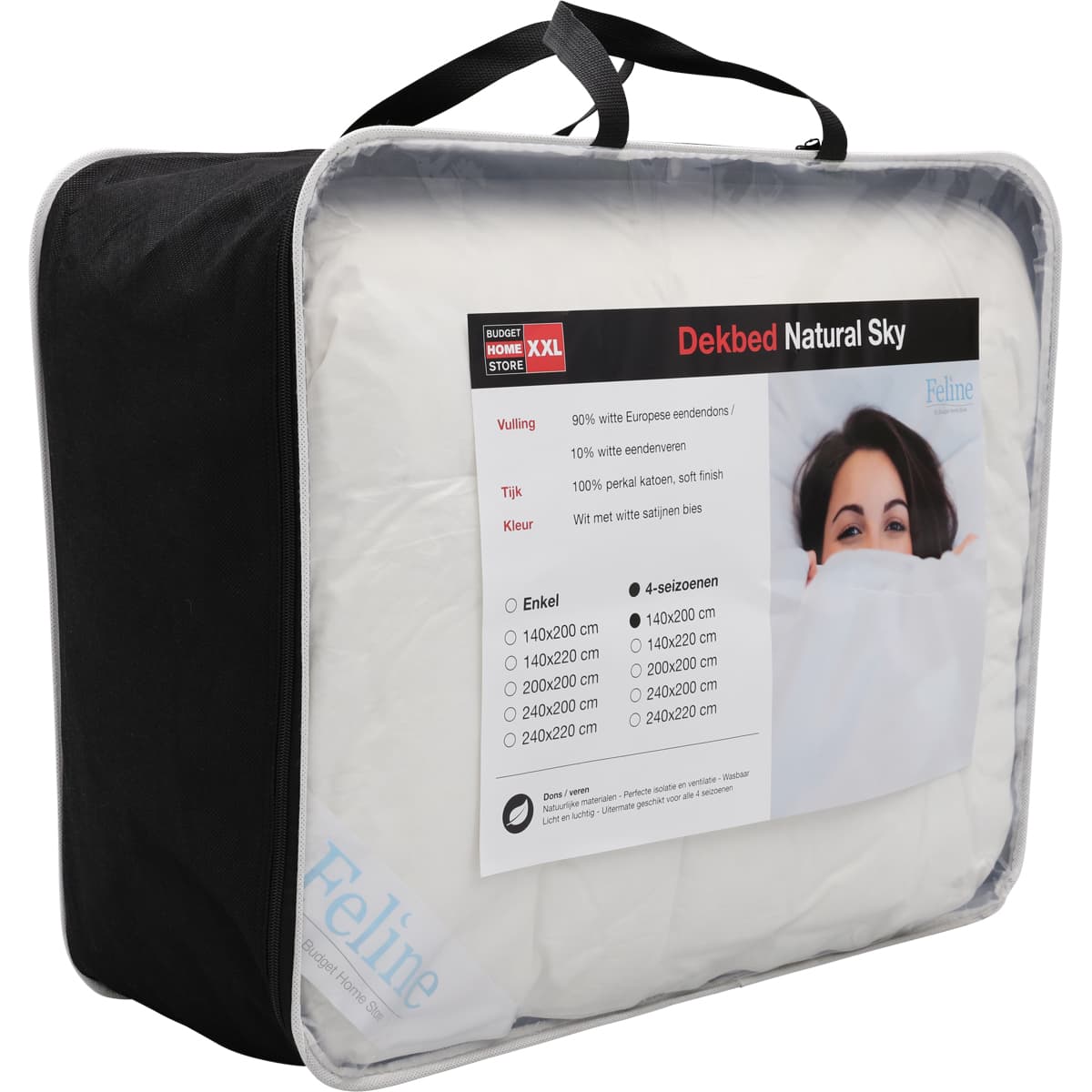 Dekbed Natural Sky 4 seizoenen 140x220cm - 2