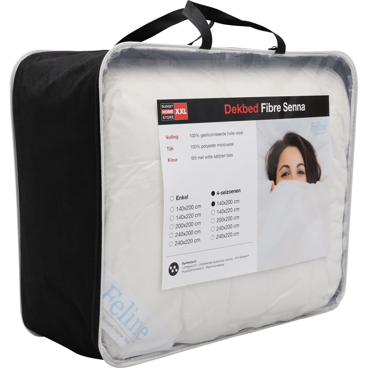 Dekbed Fibre Senna 4 seizoenen 240x200cm - 2