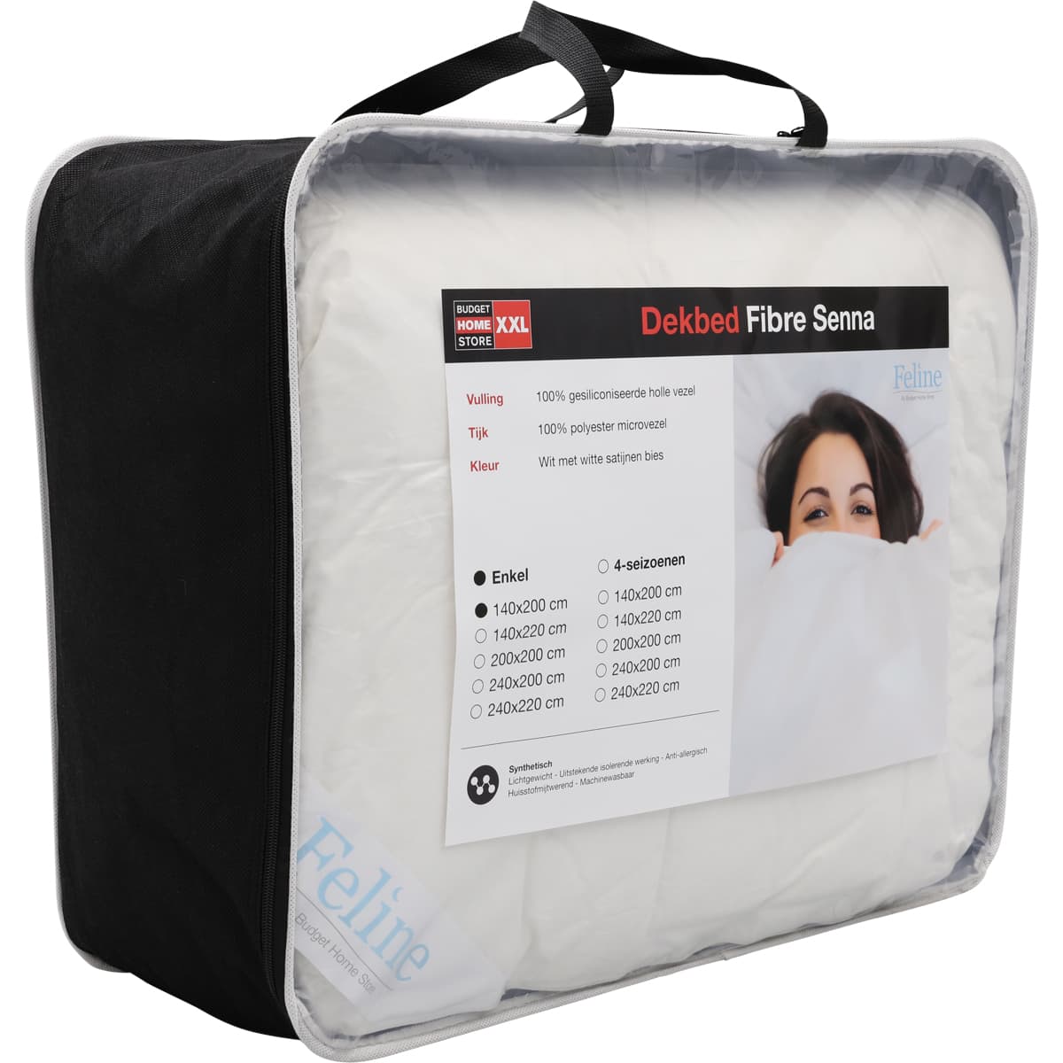 Dekbed Fibre Senna Enkel 200x200cm - 2