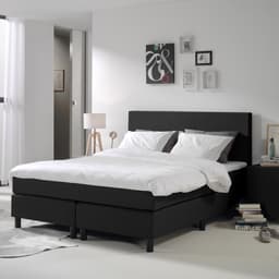 Boxspring Luca in stof Hugo Black - 4