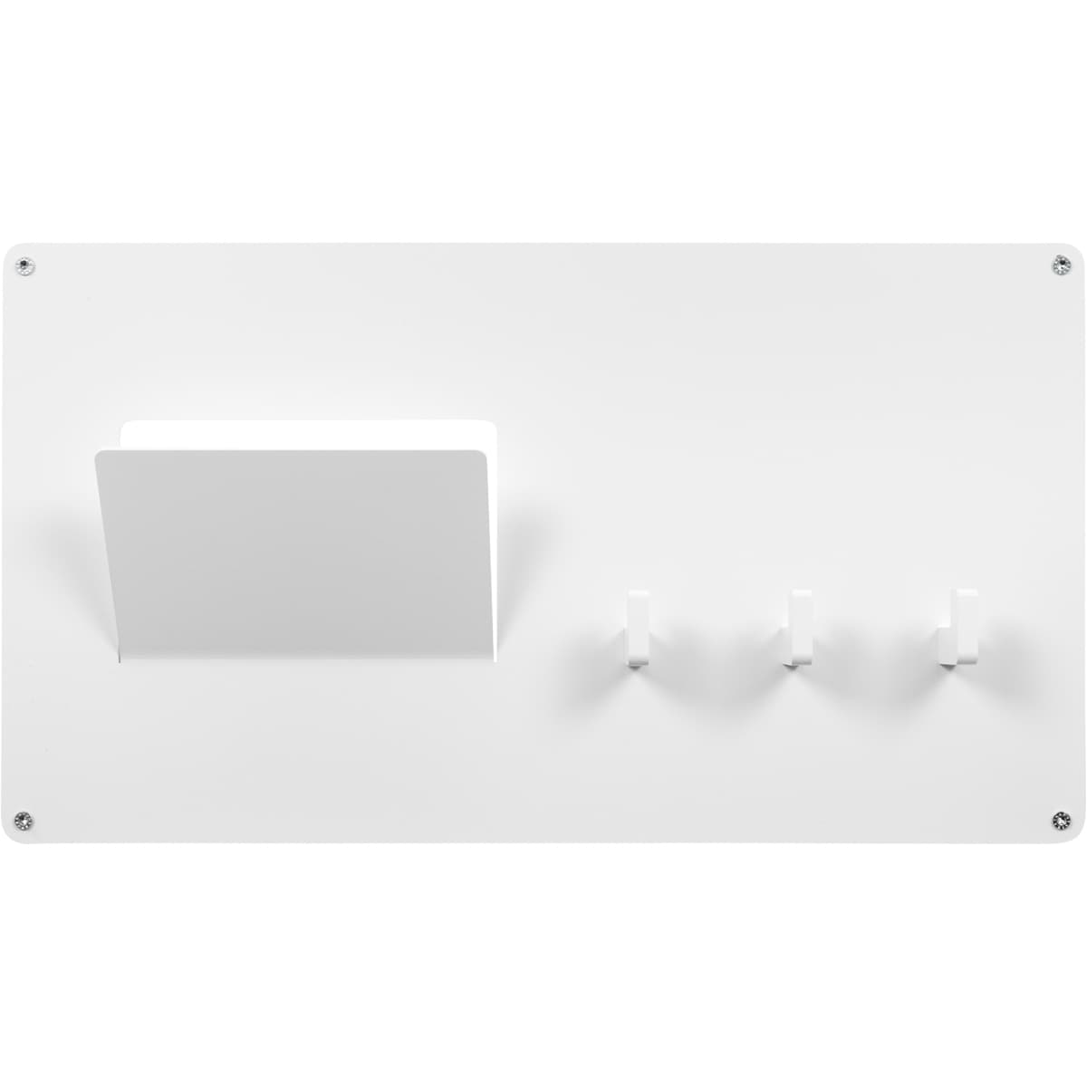 Kapstok met postvak Larry wit - 3