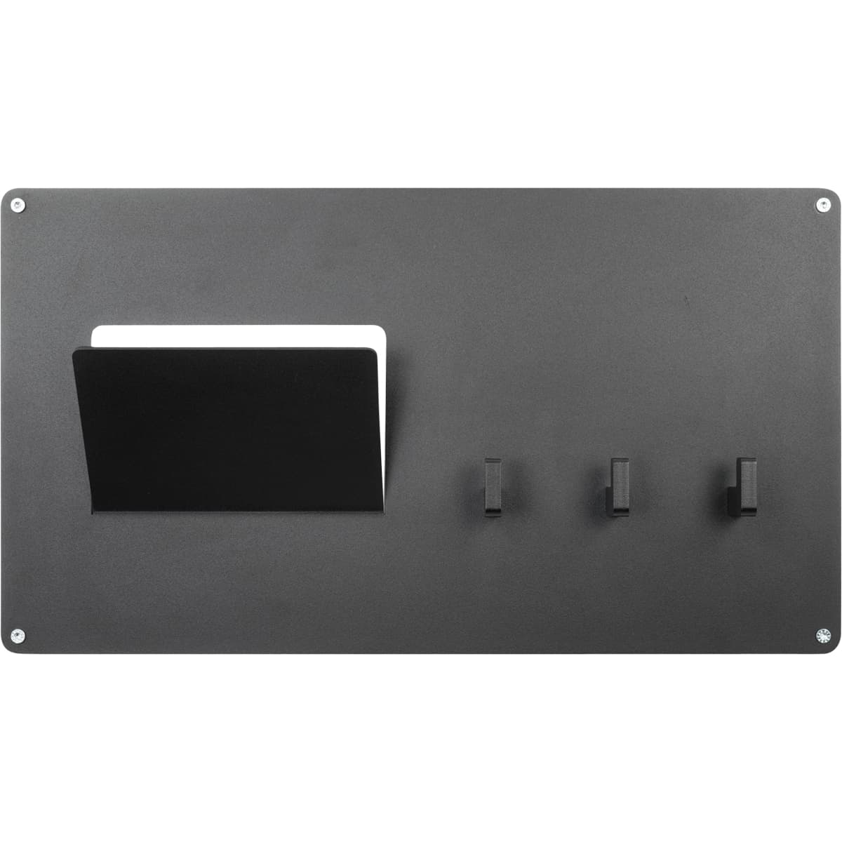 Kapstok met postvak Larry zwart - 3