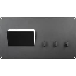 Kapstok met postvak Larry zwart - 3