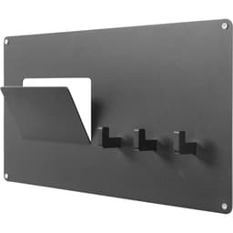 Kapstok met postvak Larry zwart - 1