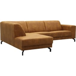 Hoekbank Elia Cognac Links - 3