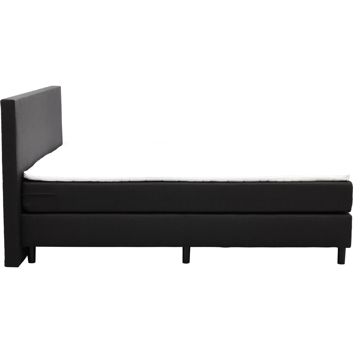 Boxspring Luca in stof Hugo Black - 7