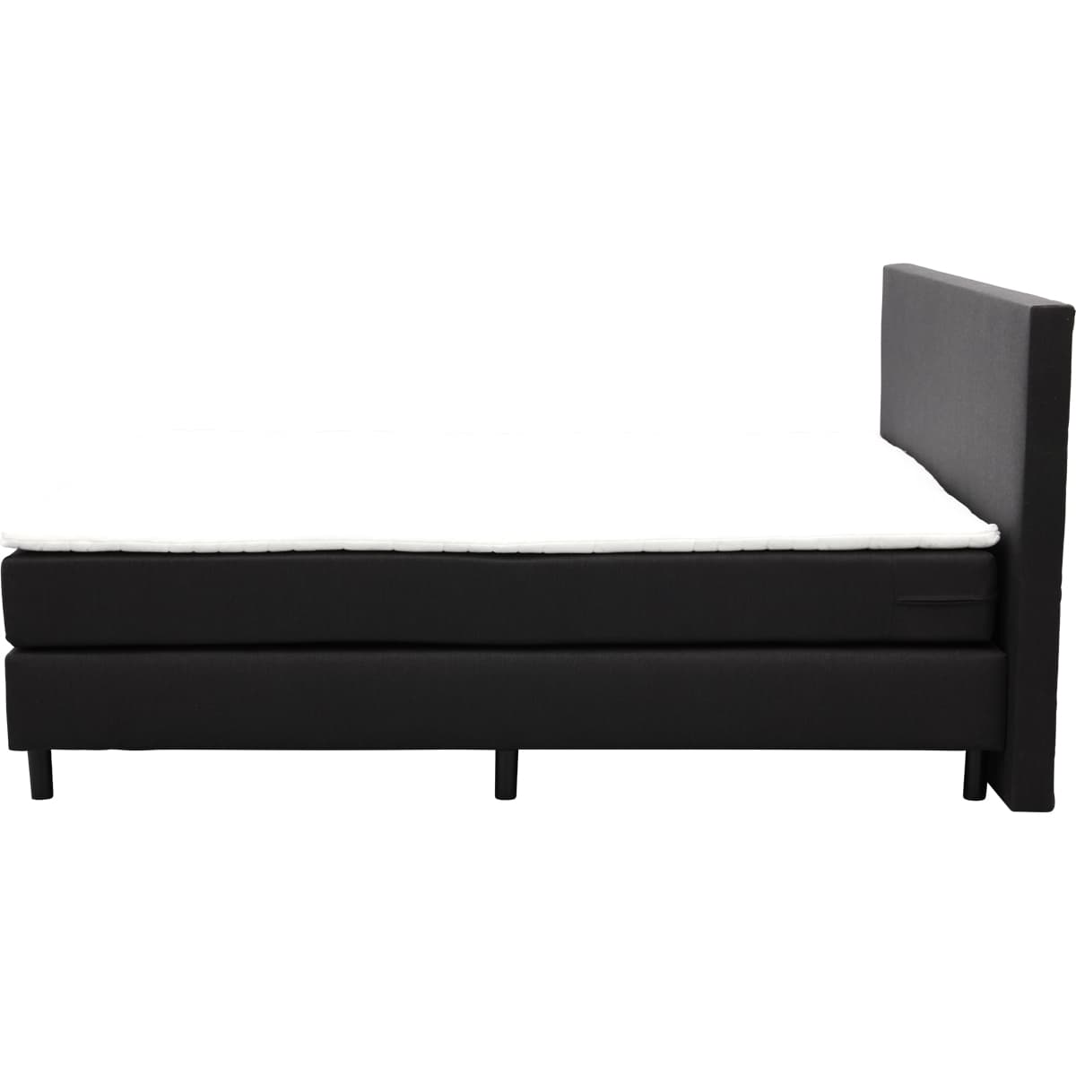 Boxspring Luca in stof Hugo Black - 6