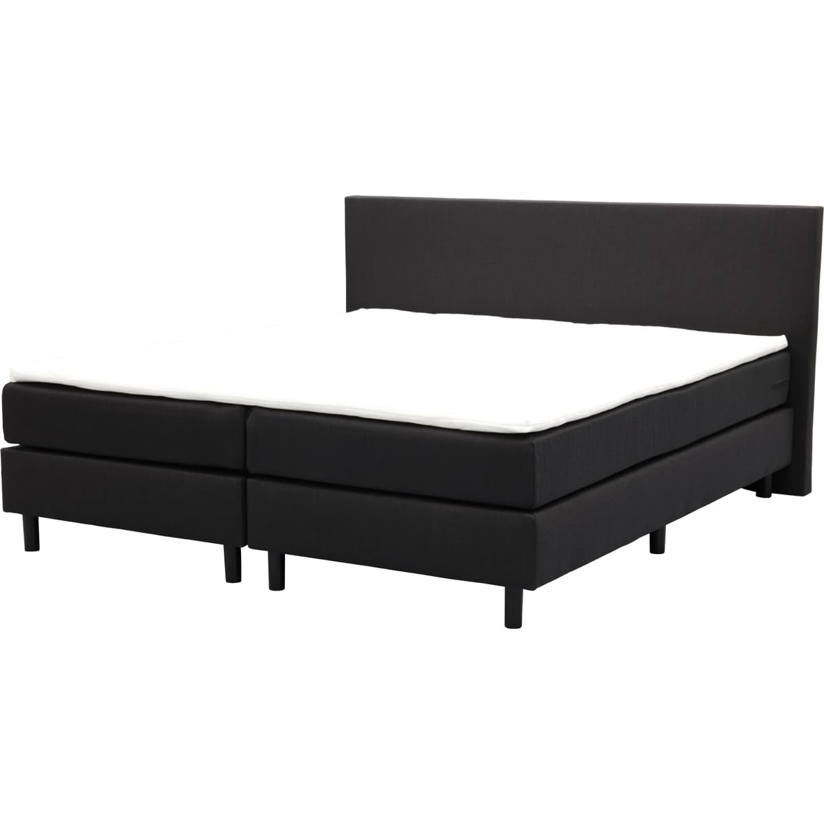 Boxspring Luca in stof Hugo Black - 5