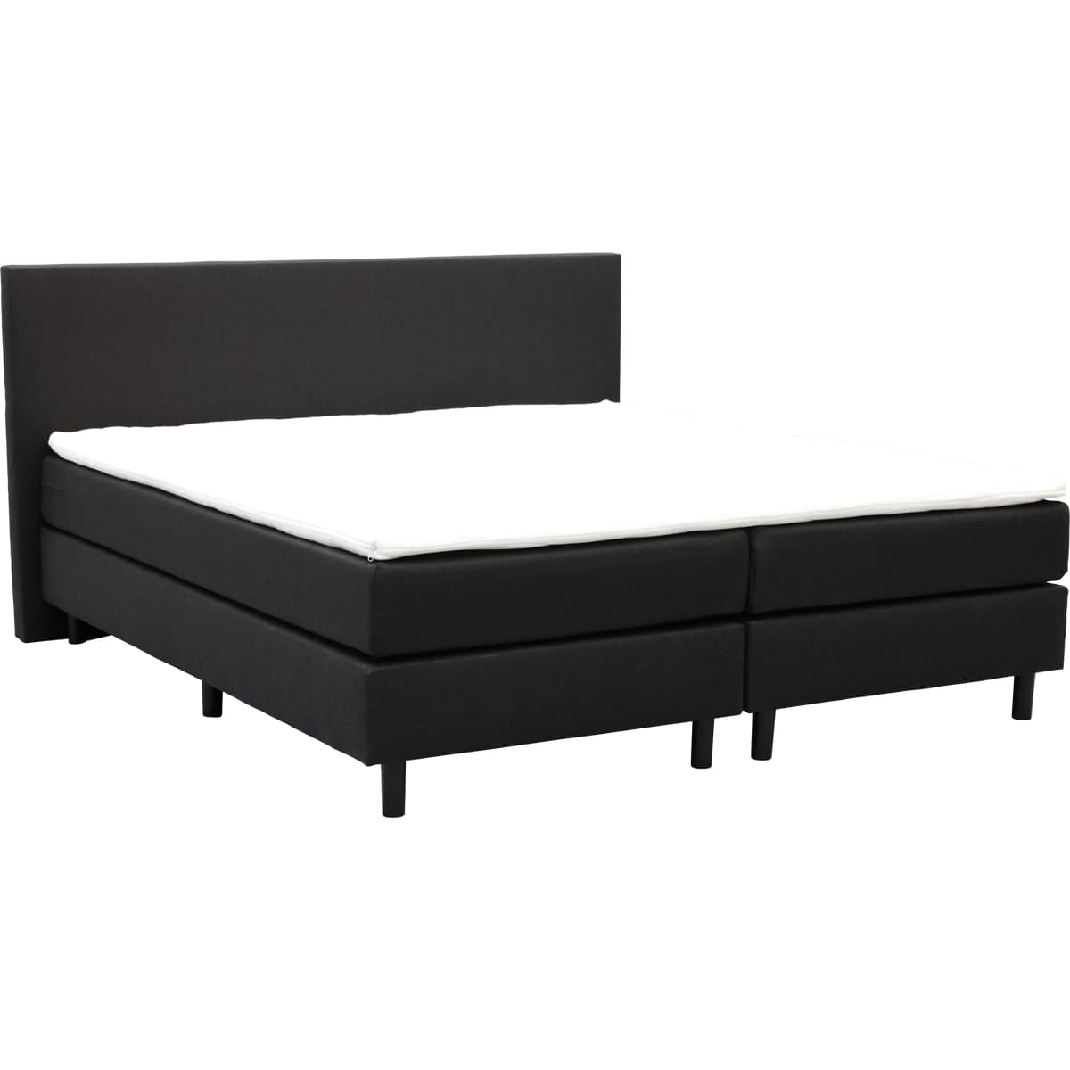Boxspring Luca in stof Hugo Black - 2