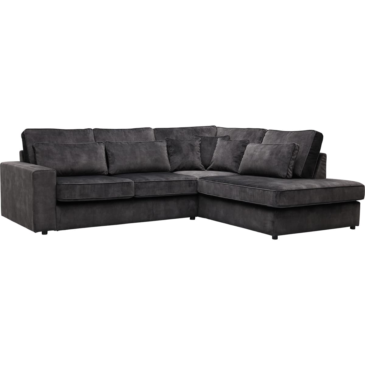 Hoekbank Cocoon Adore Antraciet Rechts - 2