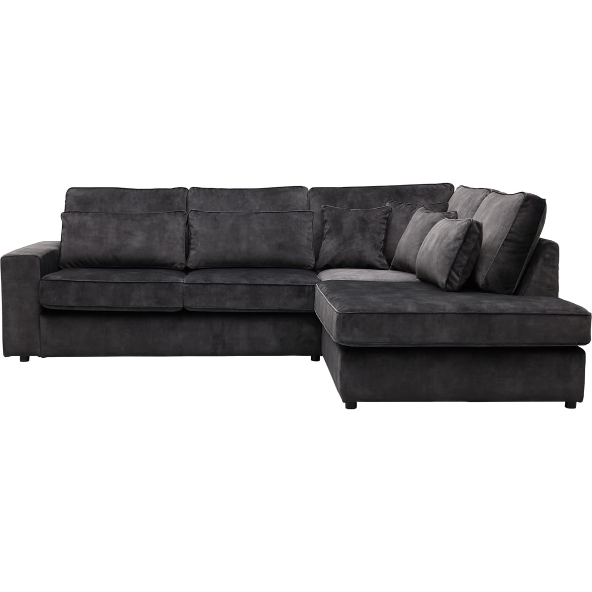 Hoekbank Cocoon Adore Antraciet Rechts - 3