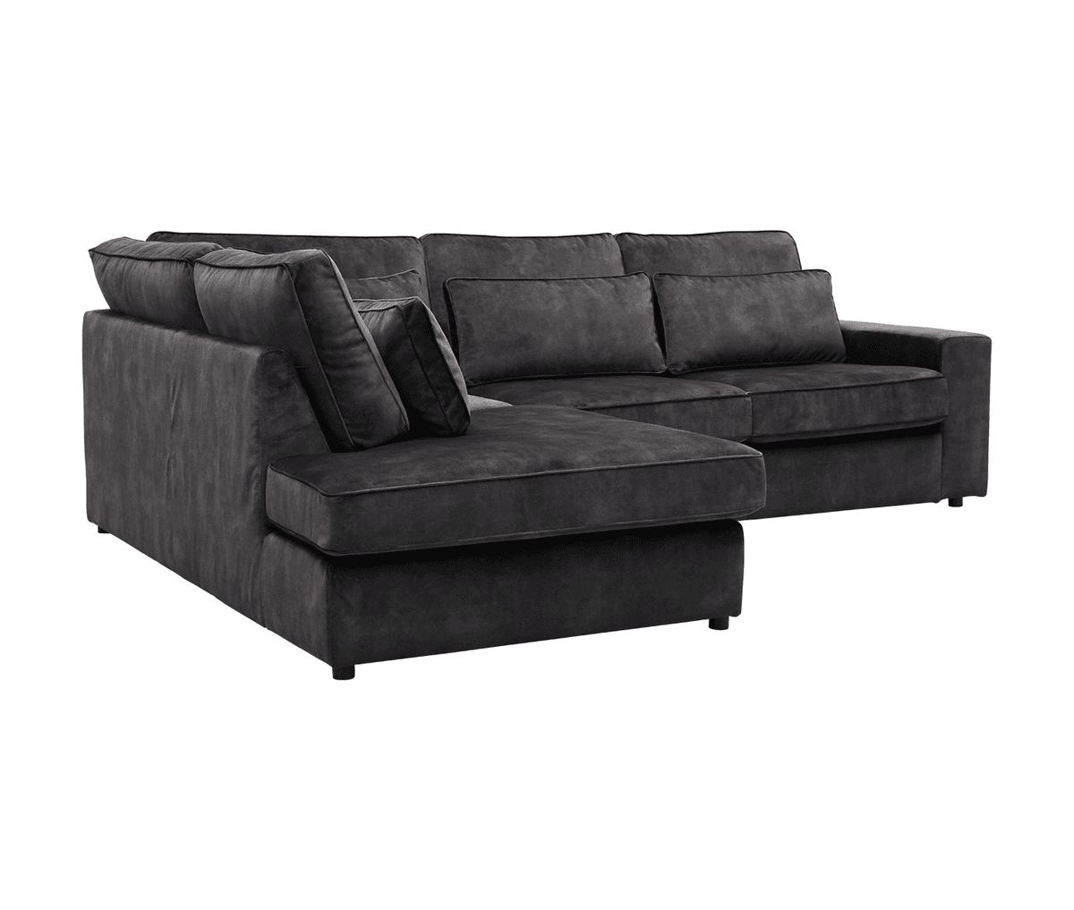 Hoekbank Cocoon Adore Antraciet Links - 4