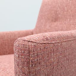 Draaifauteuil Roos zwarte kruispoot - 12