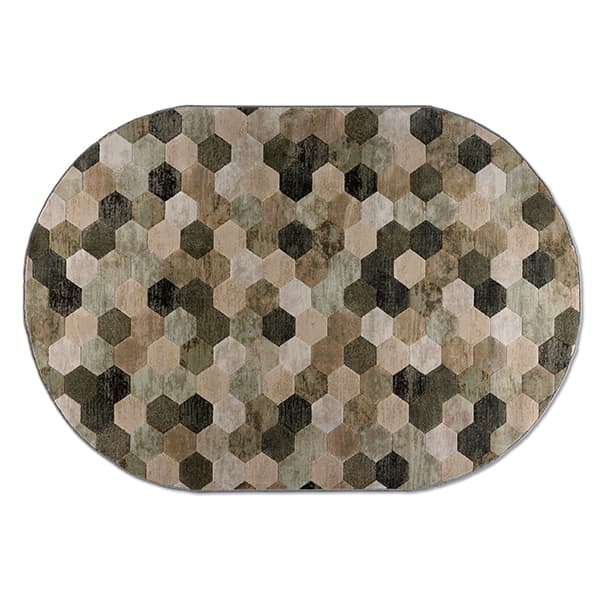 Blackburn (6444) vloerkleed 160x230 ovaal