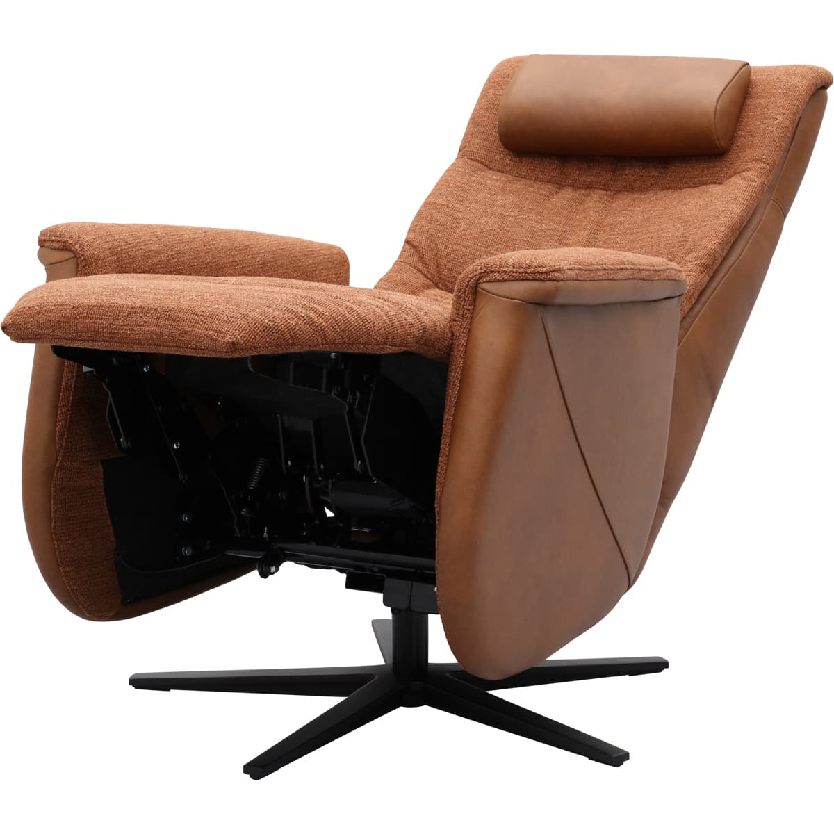 Relaxfauteuil Faith met 3 vlaks rug - 13