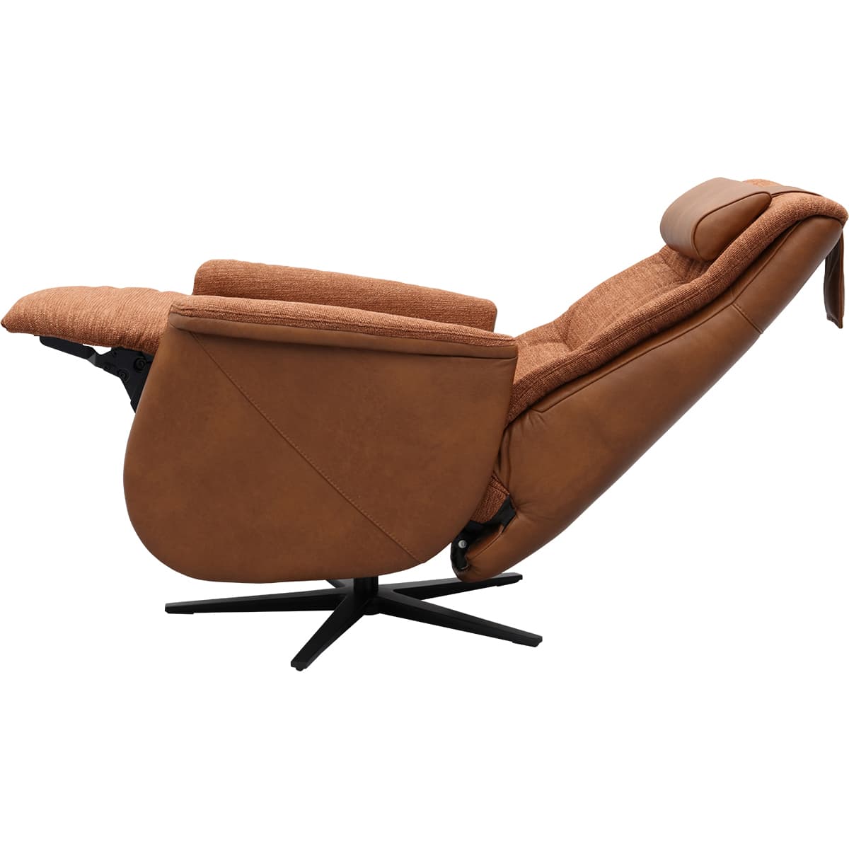 Relaxfauteuil Faith met 3 vlaks rug - 15