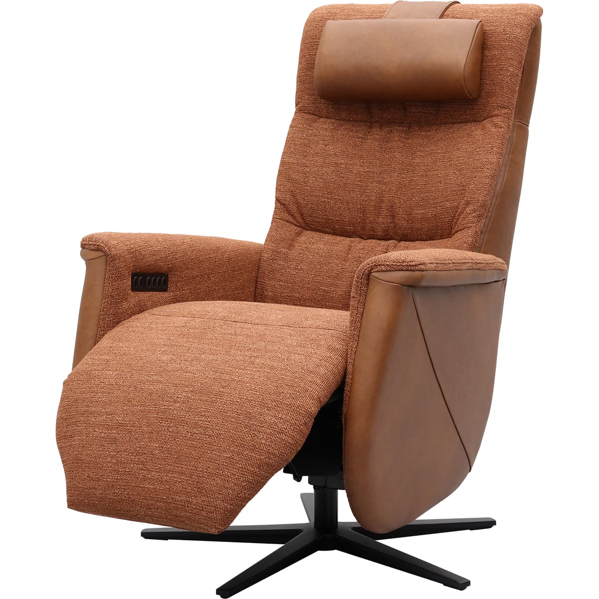 Relaxfauteuil Faith met 3 vlaks rug - 31