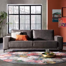 Bank Capri 2,5 Zits Presley Antraciet - 1