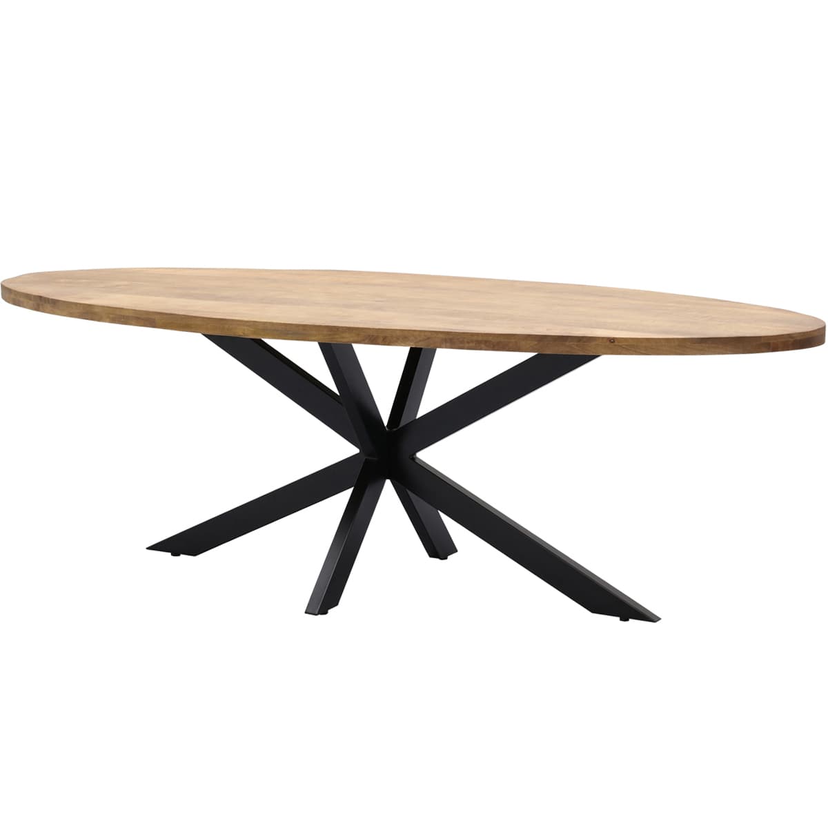 Eettafel Rico ovaal 160x90 cm - 1