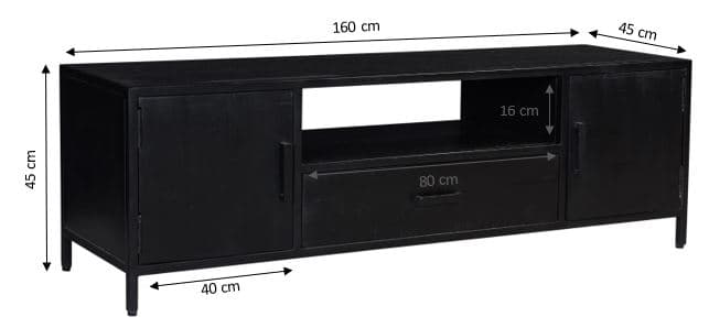 Tv-meubel Kolo 160 cm - 2