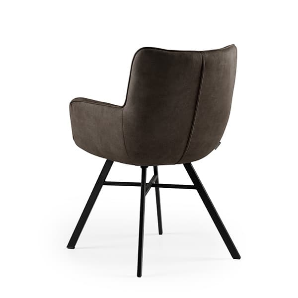 Marcon eetkamerstoel antraciet - 3