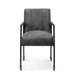 Floor armstoel antraciet - 2