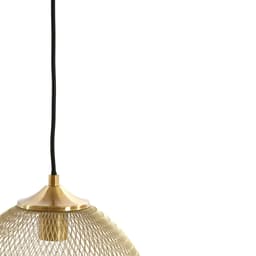 Hanglamp 3L 104x30x34 cm MOROC goud - 2