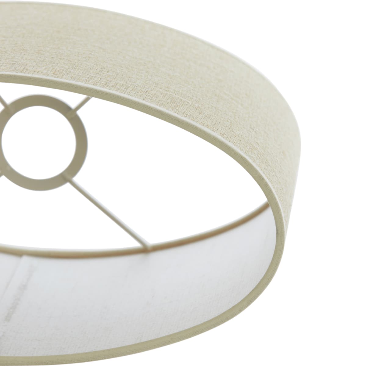 Lampenkap Sendai ovaal 30x15x25 cm zand - 3