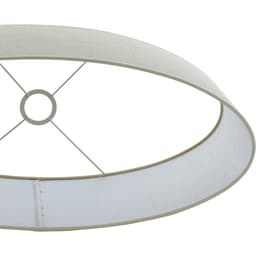 Lampenkap Sendai ovaal 45x21x32 cm zand - 3