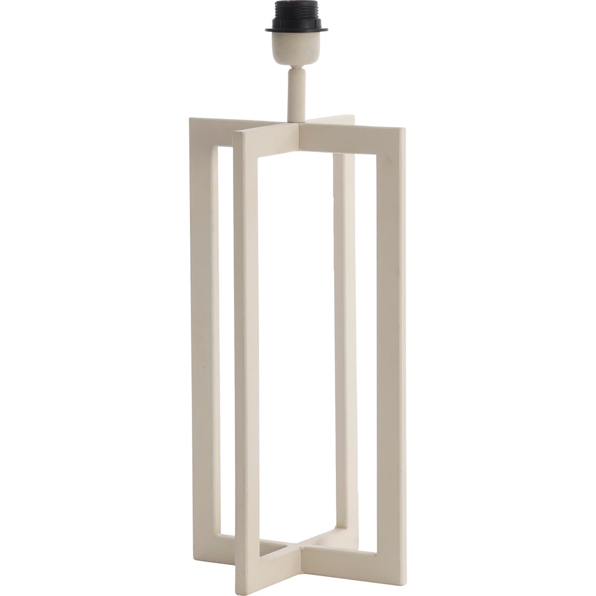 Lampvoet Mace 21X21X46 cm creme - 1