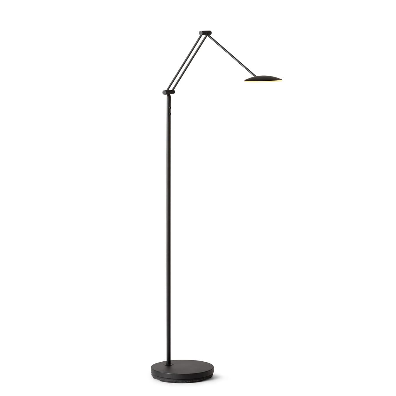 Sapporo vloerlamp zwart