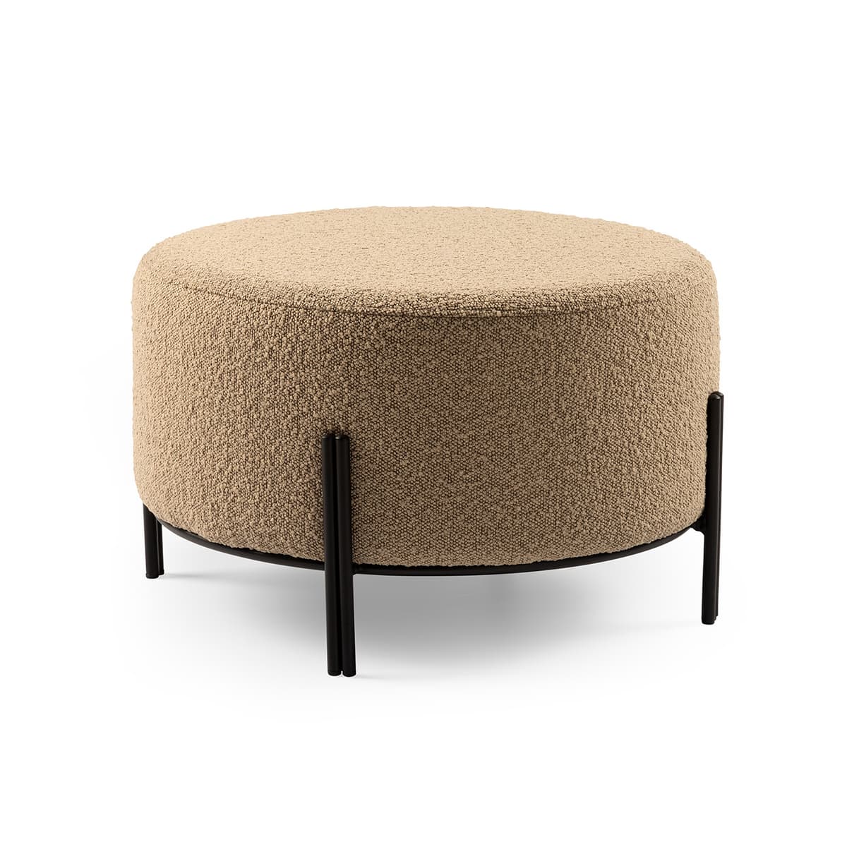 Iris poef toffee - 1