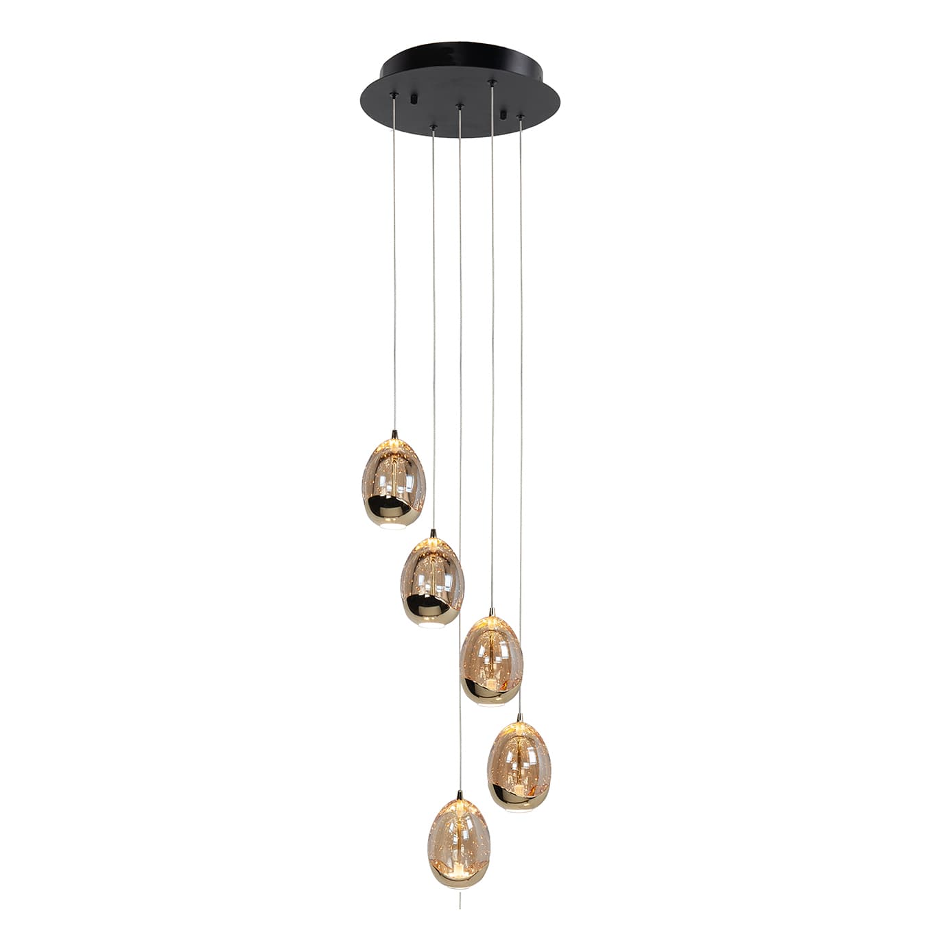 Golden egg hanglamp 5L
