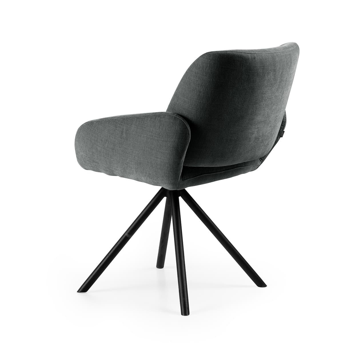 Kyran eetkamerstoel black - 3